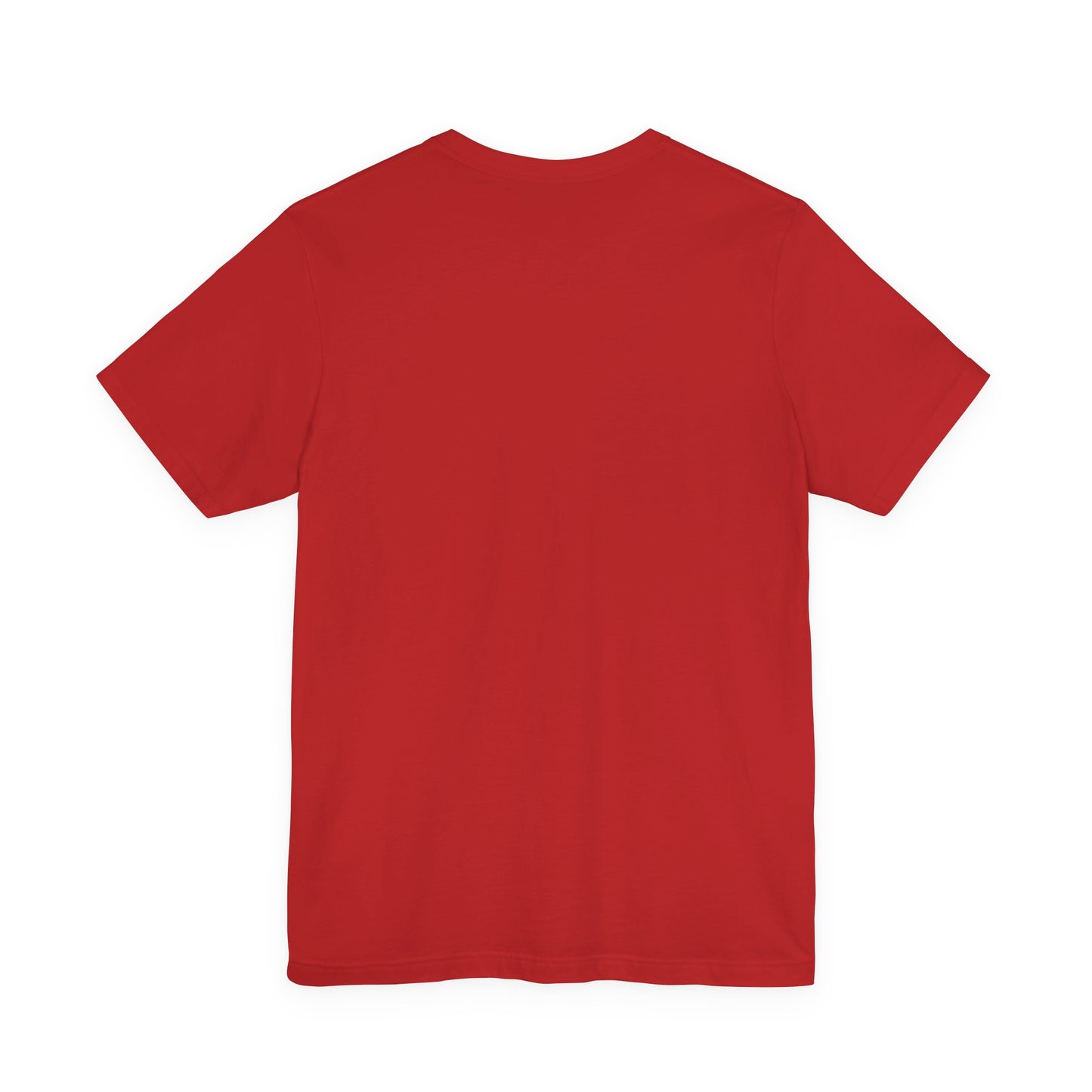 North London Is Red Forever Graphic Tee — Vintage Old English Script Red T‑Shirt